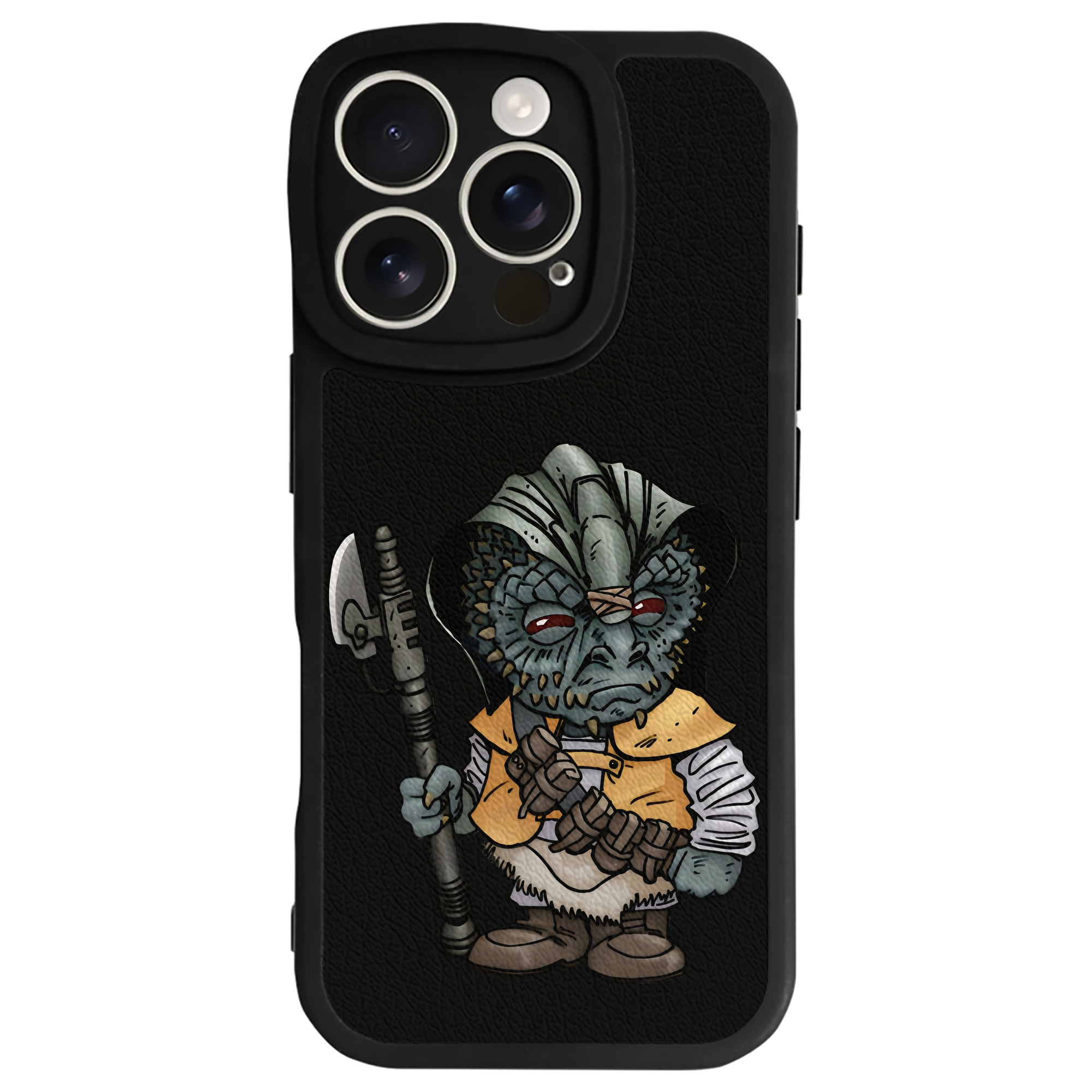 （画像用） スター・ウォーズ Star Wars 【iPhone 16シリーズ対応】シリコンスマホケース（レザー調） 材質：シリコン